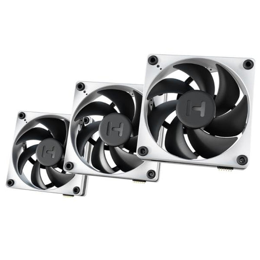 ABANICO HYTE THICC FP12 120MM FAN-HYTE-FP12-BW-3 NEGRO/BLANCO