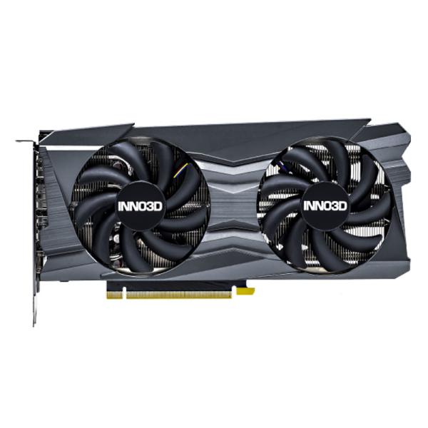 TARJETA DE VIDEO INNOVISION GEFORE RTX 3060 TWIN X2 12GB GDDR6 1777 MHZ N30602-12D6-119032AH NEGRO