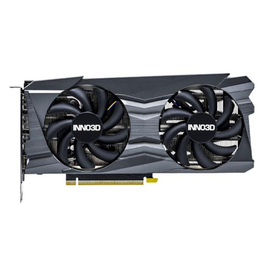 TARJETA DE VIDEO INNOVISION GEFORE RTX 3060 TWIN X2 12GB GDDR6 1777 MHZ N30602-12D6-119032AH NEGRO