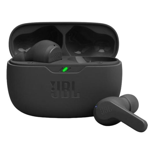 AUDIFONO JBL VIBE BEAM INALÁMBRICO BLUETOOTH JBLVBEAMBLKAM NEGRO