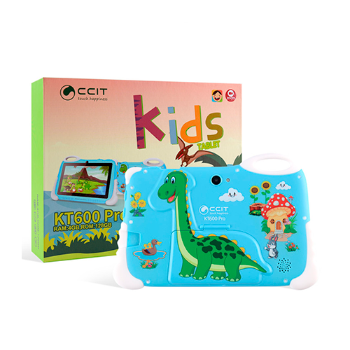 TABLET INFANTIL KT600 PRO CCIT DINOSAURIO AZUL