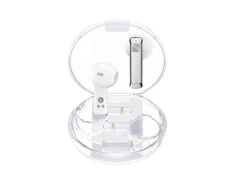AUDIFONOS MANOS LIBRES BLUETOOTH C2 SERIE CLEAR REMAX BLANCO