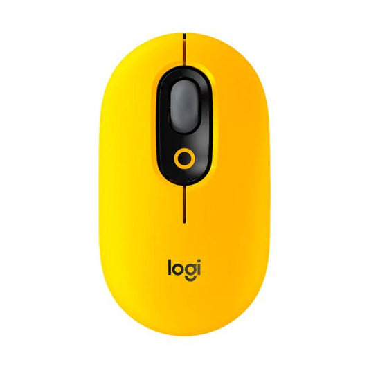 MOUSE LOGITECH POP INALÁMBRICO BLUETOOTH 4000 DPI 910-006543 AMARILLO