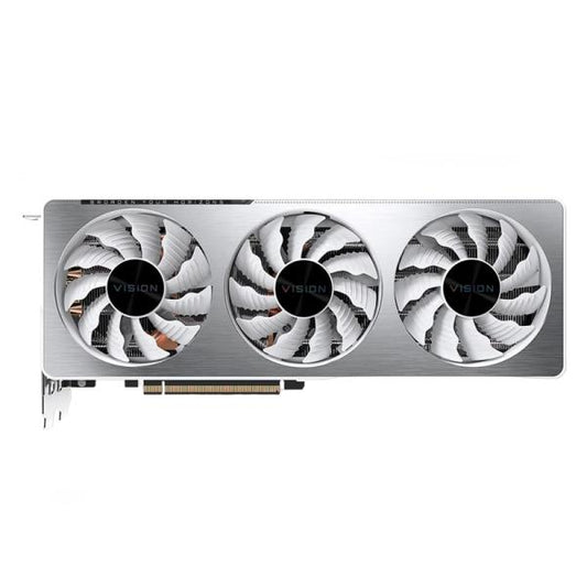 TARJETA DE VIDEO GIGABYTE GEFORCE RTX 3070 VISION OC 8G GDDR6 1815 MHZ GV-N3070VISION OC-8G REFURBISHED PLATEADO