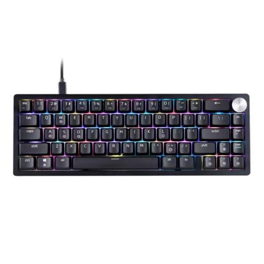 TECLADO GAMING RGB XPG SORCERER MINI MECÁNICO ALÁMBRICO INGLÉS SORCERERRDMINNIRD-BKCES NEGRO
