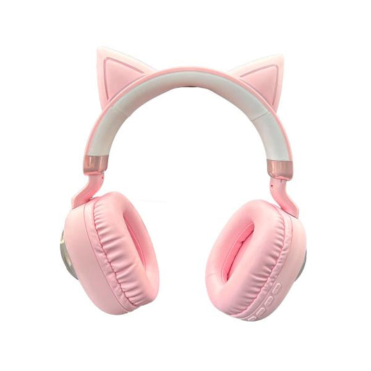 AUDIFONOS MANOS LIBRES GW002 GJBY ROSADO