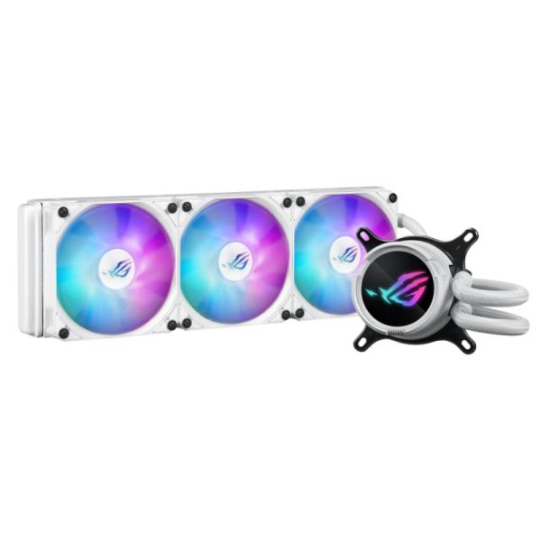 ENFRIAMIENTO LIQUIDO RGB ASUS ROG STRIX LC III 360 ARGB WHITE 3 EN 1 360MM LGA 1700 / 1200 / 115X Y AM5 / AM4 90RC00T2-M0UAY0 BLANCO
