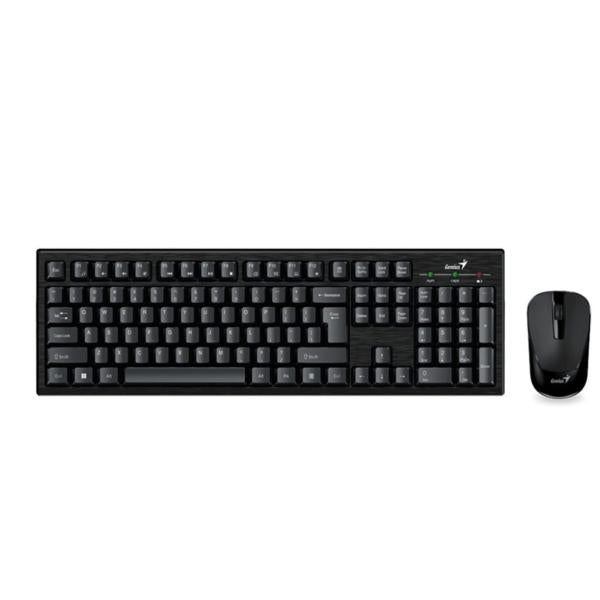 TECLADO Y MOUSE GENIUS KM-8101 INALÁMBRICO 2.4 GHZ 31340014401 NEGRO