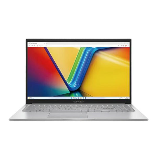 LAPTOP ASUS VIVOBOOK F1504VAP-ES51 15.6" INTEL CORE 5 120U 8GB 512GB SSD WIN 11  INGLES PLATEADO