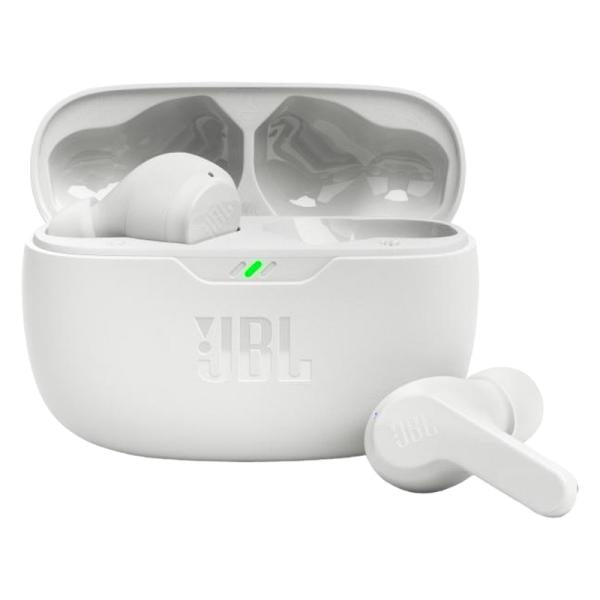 AUDIFONO JBL VIBE BEAM INALÁMBRICO BLUETOOTH JBLVBEAMWHTAM BLANCO