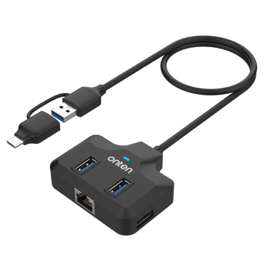 ADAPTADOR USB TIPO B A SATA OTN-5311 ONTEN NEGRO