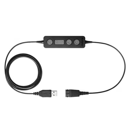 ADAPTADOR PARA HEADSET JABRA LINK 260 USB CON DESCONEXIÓN RÁPIDA 260-09