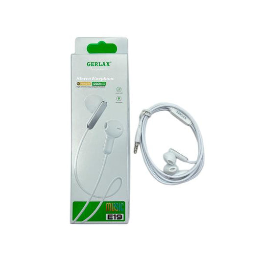 AUDIFONO MANOS LIBRES E19 GERLAX BLANCO