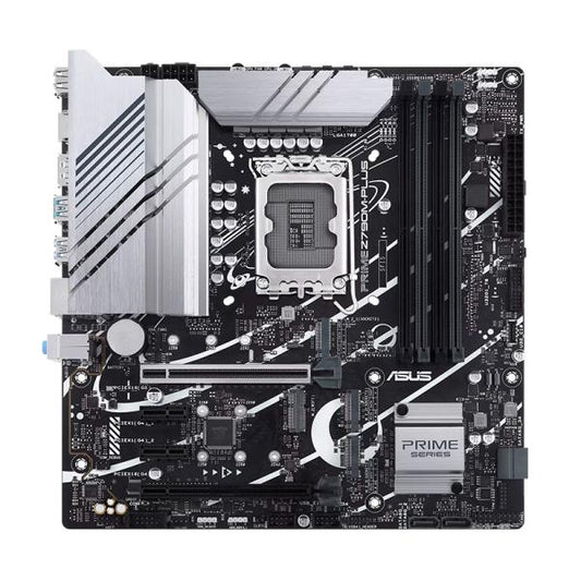 TARJETA MADRE ASUS PRIME Z790M-PLUS LGA1700 M-ATX DDR5 NEGRO / BLANCO
