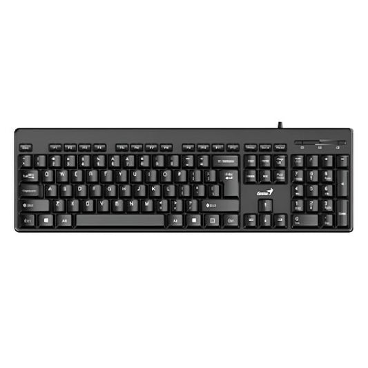 TECLADO GENIUS KB-116 MEMBRANA ALÁMBRICO USB ESPAÑOL 31300008401 NEGRO