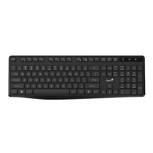 TECLADO GENIUS KB-7200 MEMBRANA ALÁMBRICO USB ESPAÑOL 31320002401 NEGRO