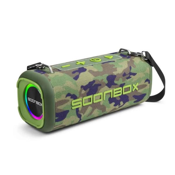 PARLANTE BLUETOOTH S9200 SOONBOX CAMUFLADO
