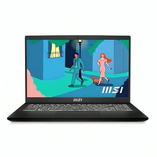 LAPTOP MSI MODERN 15 B7M-426 15.6" RYZEN 5 7530U 16GB 512GB SSD SIN SISTEMA OPERATIVO ESPAÑOL NEGRO 9S7-15HK12-426