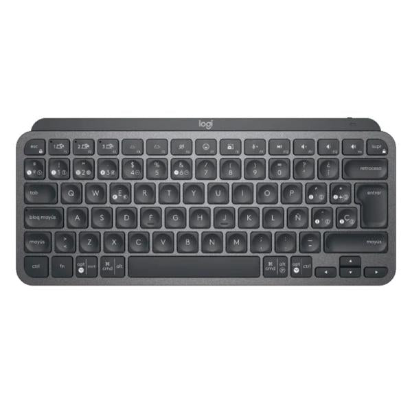 TECLADO LOGITECH MX KEYS MINI TKL MEMBRANA INALÁMBRICO BLUETOOTH ESPAÑOL 920-010476 NEGRO