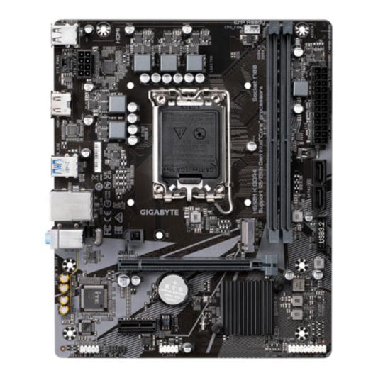 TARJETA MADRE GIGABYTE H610M K DDR4 LGA1700 H610MKDDR4 NEGRO