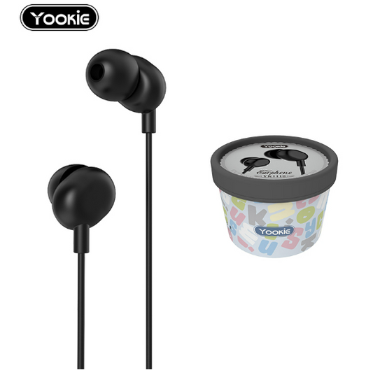 AUDIFONO MANOS LIBRES YK1110 YOOKIE NEGRO