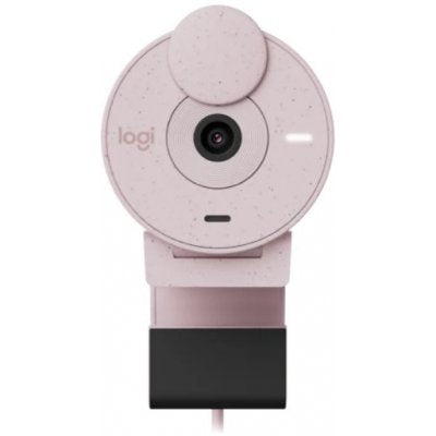 CAMARA WEB LOGITECH BRIO 300 1080P USB-C 960-001446 ROSADO