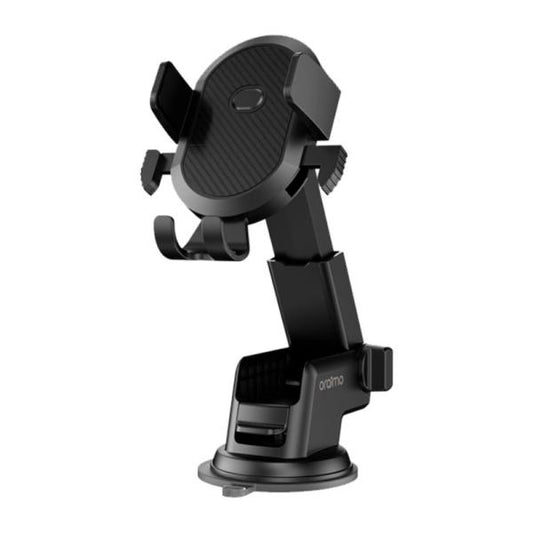 SOPORTE DE CELULAR PARA CARRO ORAIMO HYDRA 3 COMPATIBLE CON TELEFONOS DE 60-90MM CAPACIDAD DE 145G OCM-12 NEGRO
