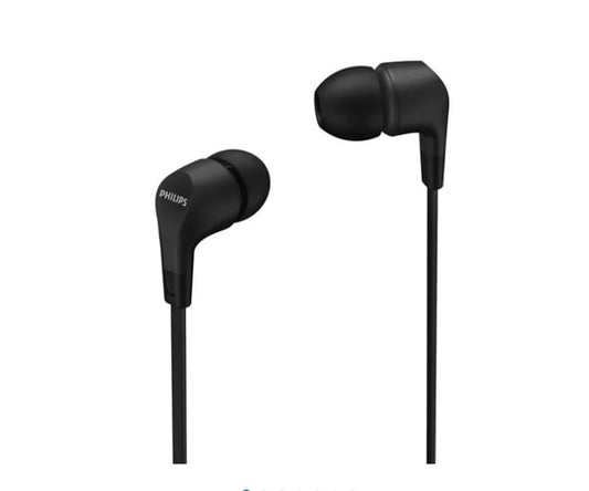 AUDIFONO PHILIPS TAE1105 ALÁMBRICO 3.5MM TAE1105BK/00 NEGRO