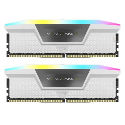 MEMORIA PC 32GB DDR5 6000MHZ (2 X 16GB) VENGEANCE RGB CORSAIR CMH32GX5M2D6000C36W