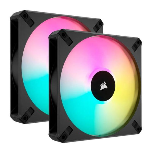 ABANICO RGB 2 EN 1 CORSAIR ICUE AF140 ELITE 140MM CO-9050156-WW/RF NEGRO