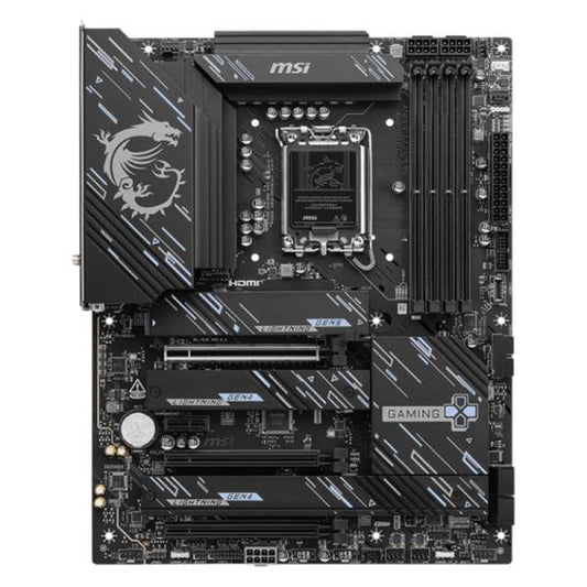 TARJETA MADRE MSI Z890 GAMING PLUS WIFI LGA1851 ATX DDR5 911-7E34-002 NEGRO