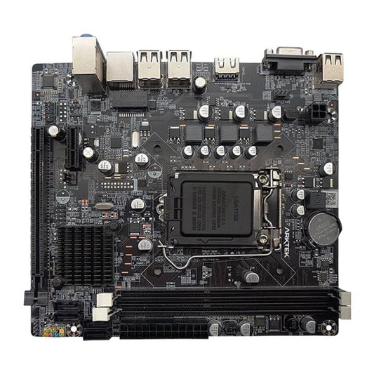 TARJETA MADRE ARKTEK AK-H61M EL LGA1155 MICRO-ATX DDR3 NEGRO
