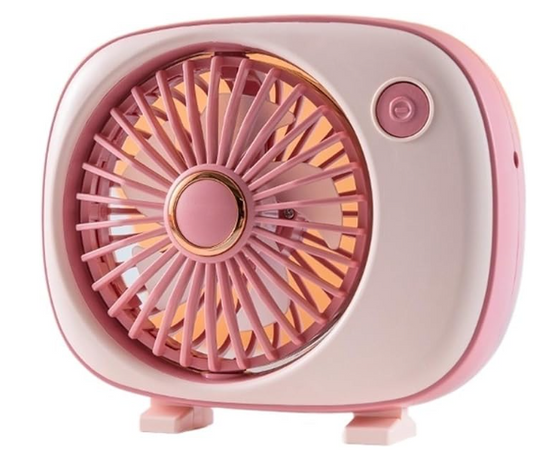 VENTILADOR W1632-2 ROSADO