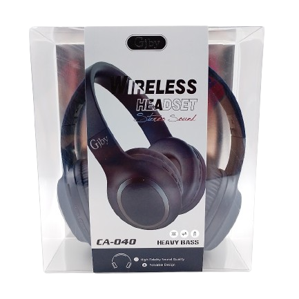 AUDIFONOS MANOS LIBRES CA-040 GJBY NEGRO