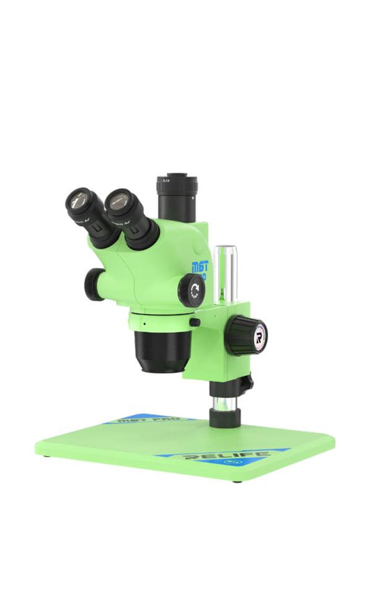 MICROSCOPIO CON LAMPARA LED RL-M6T PRO B11 RELIFE VERDE 0.5 CTV
