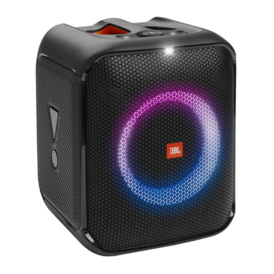 PARLANTE RGB JBL PARTYBOX ENCORE ESSENTIAL 100W  BLUETOOTH / AC A PRUEBA DE SALPICADURAS JBLPBENCOREESSAM NEGRO