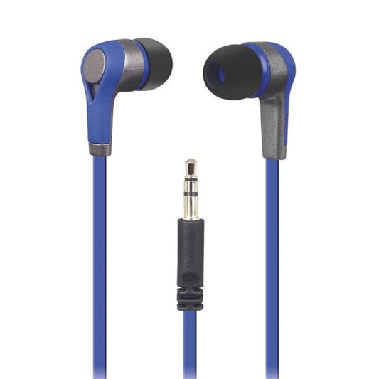 AUDIFONO UNNO TEKNO ROCKBUDS ALÁMBRICO 3.5MM HS7003BL AZUL