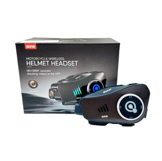 AUDIFONO MANOS LIBRES INTERCOMUNICADOR PARA CASCO Q28-MAX NEGRO