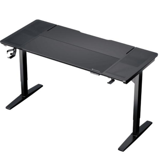 ESCRITORIO AJUSTABLE THUNDERX3 LAB-X SOPORTE PARA HEADSET Y PORTAVASOS TEGD-7029101.11-AF NEGRO