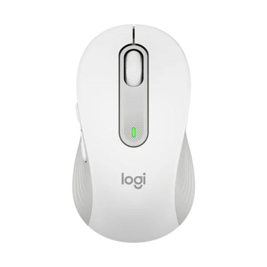 MOUSE LOGITECH SIGNATURE M650 INALÁMBRICO BLUETOOTH / RECEPTOR 4000 DPI PARA ZURDOS 910-006233 BLANCO