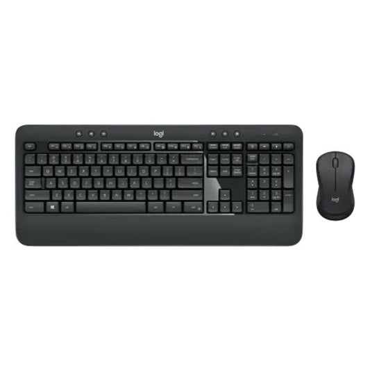 TECLADO Y MOUSE LOGITECH MK540 ADVANCED MEMBRANA INALÁMBRICO CON RECEPTOR UNIFYING ESPAÑOL 920-008673 NEGRO
