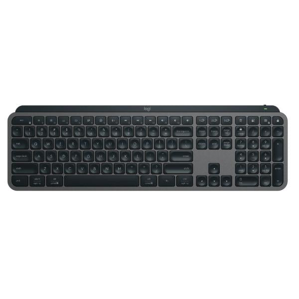 TECLADO LOGITECH MX KEYS S MEMBRANA INALÁMBRICO BLUETOOTH INGLÉS 920-011558 NEGRO