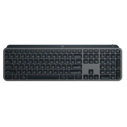 TECLADO LOGITECH MX KEYS S MEMBRANA INALÁMBRICO BLUETOOTH INGLÉS 920-011558 NEGRO