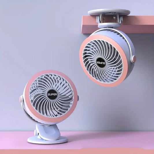 VENTILADOR FZM-03 BLANCO ROSADO