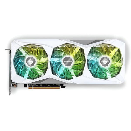 TARJETA DE VIDEO ASROCK RADEON RX 7600 STEEL LEGEND 8GB OC GDDR6 2725 MHZ BLANCO