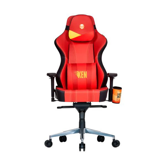 SILLA GAMING COOLER MASTER KEN NEGRO Y ROJO CMI-GCX2-KEN