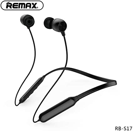 AUDIFONOS MANOS LIBRES BLUETOOTH RB-S17 REMAX NEGRO