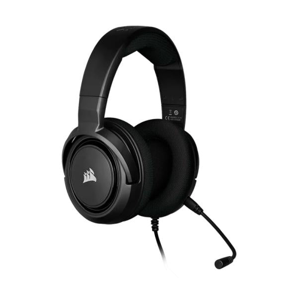 HEADSET GAMING CORSAIR HS35 STEREO ALÁMBRICO 3.5MM CA-9011195-NA NEGRO
