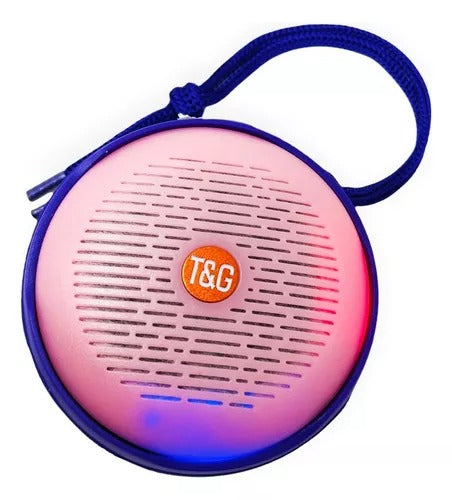PARLANTE BLUETOOTH TG-607 T&G MORADA