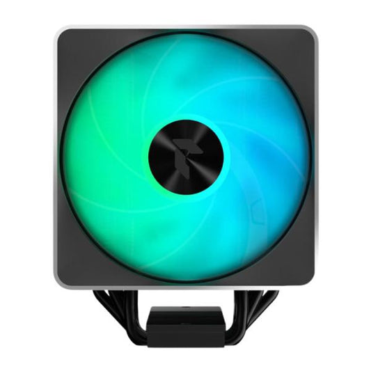 ABANICO APNX AP1-V ARGB BK VENTILADOR  CON TUBO 120MM CON LUZ LED APTC-PF30517.11 NEGRO